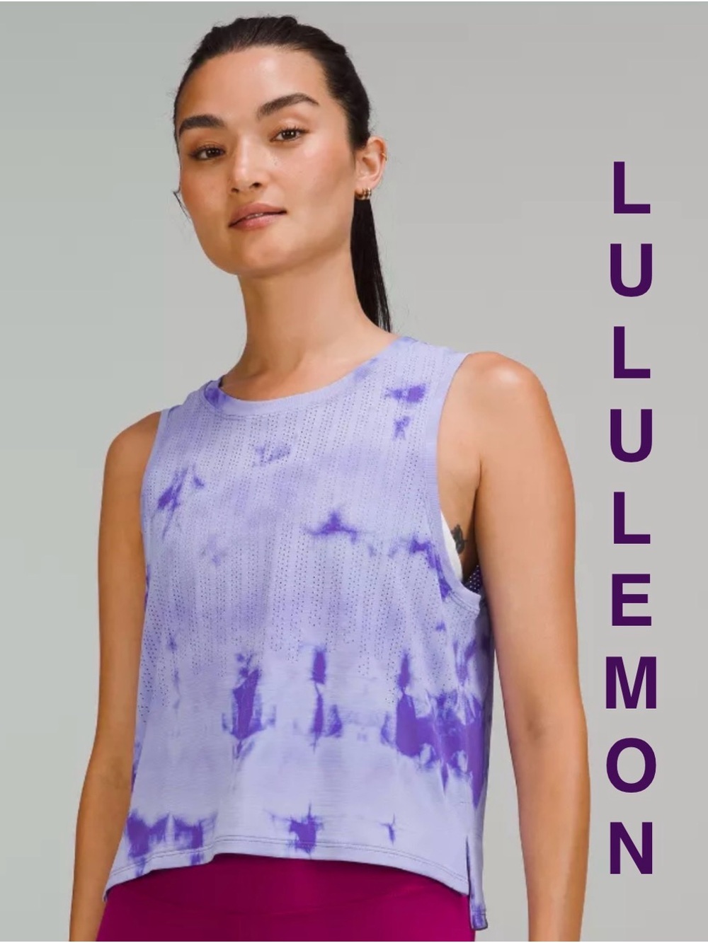 Lululemon | “Train to Be Tank” Marble Dye | Women’s M/L
